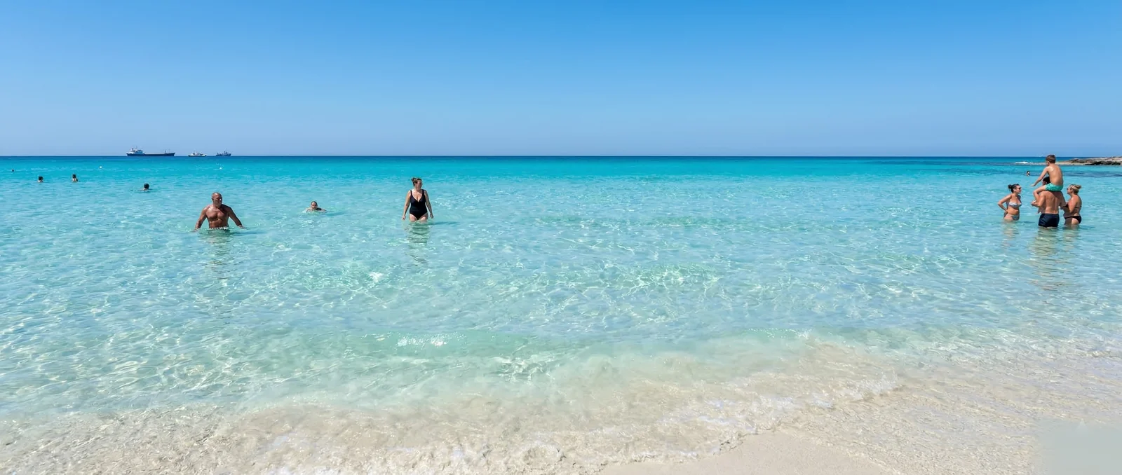 Spiagge Gallipoli raggiungibili in barca acque cristalline Salento