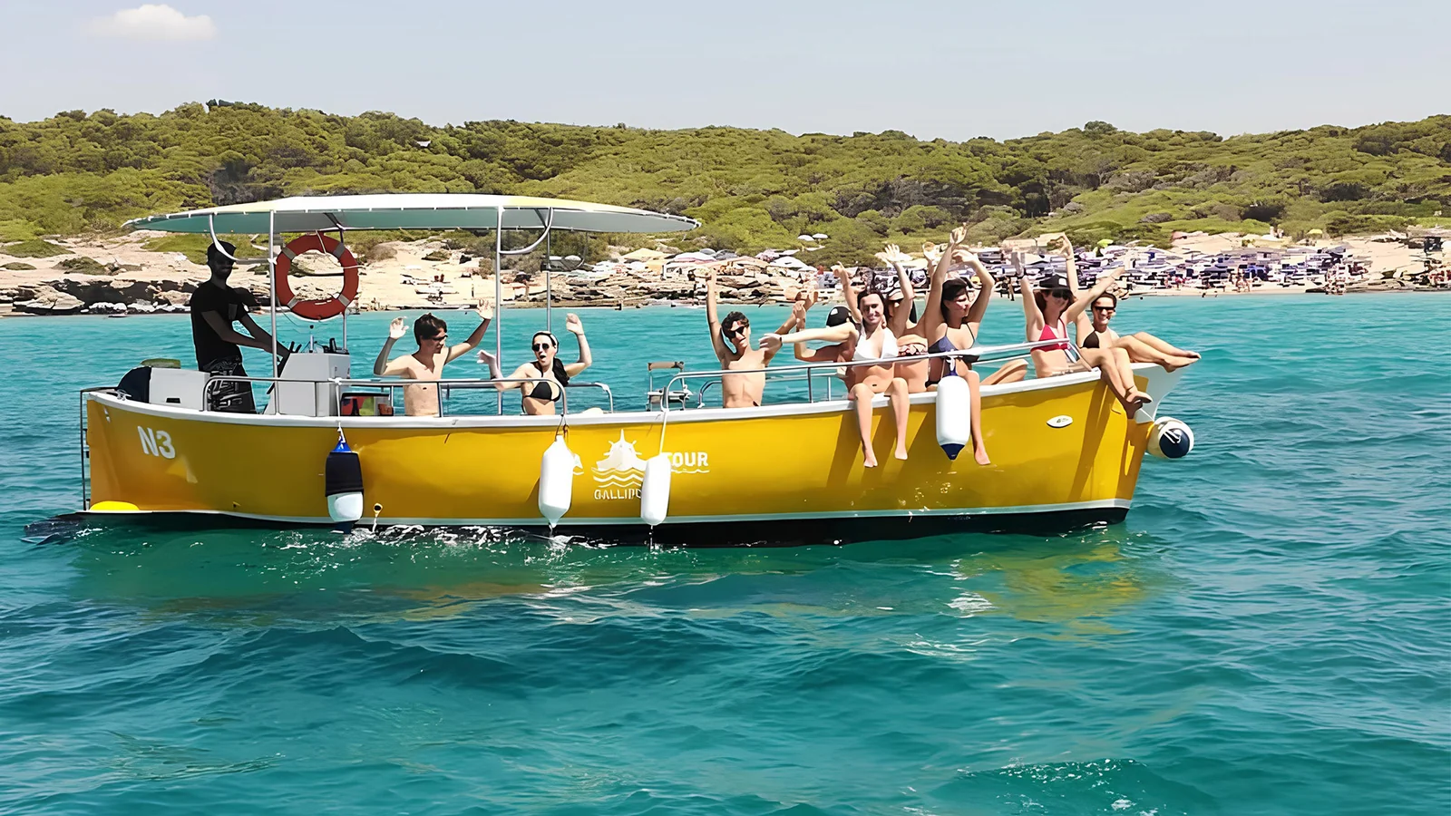 Tour esclusivo barca privata Gallipoli Salento esperienza personalizzata