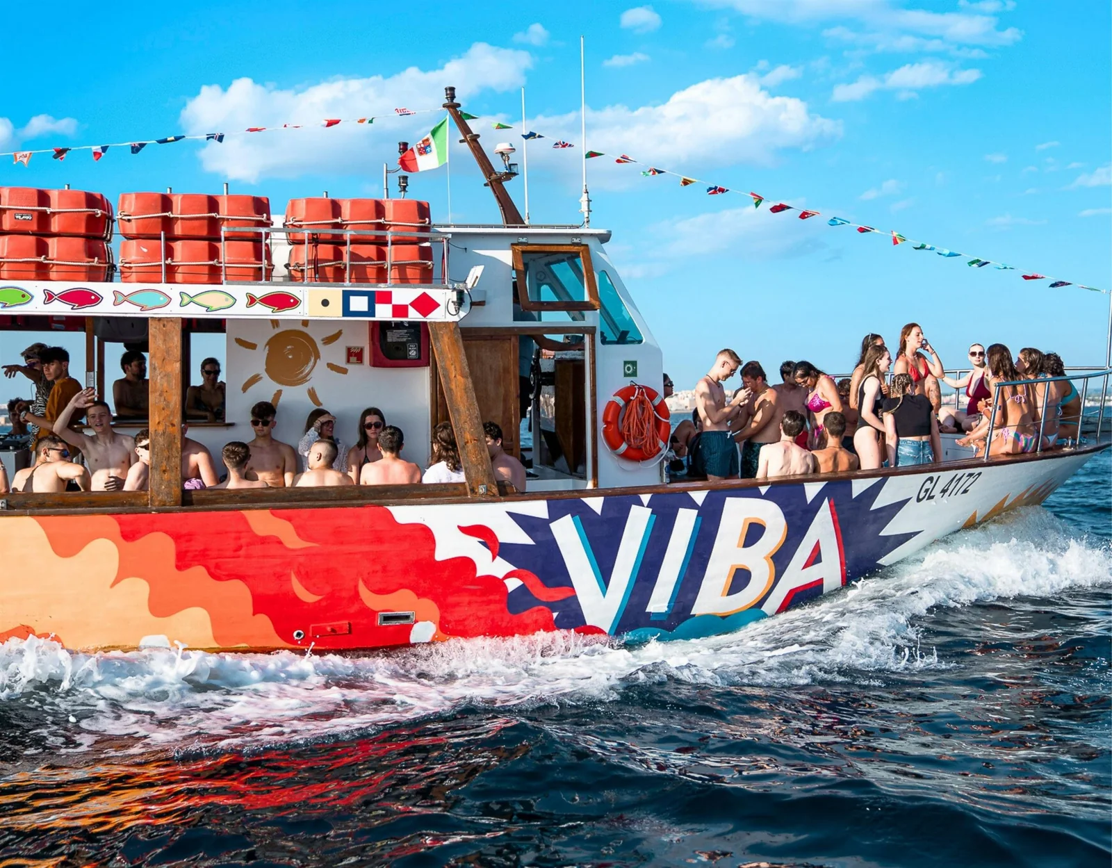 Viba Boat Party ballo barca Salento